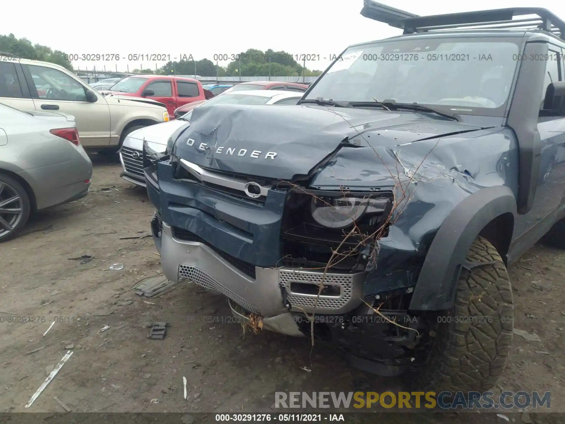 6 Photograph of a damaged car SALEP7RU5M2038651 LAND ROVER DEFENDER 2021