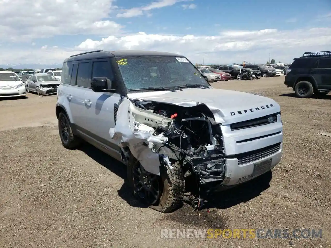 1 Photograph of a damaged car SALEP7RU7M2034567 LAND ROVER DEFENDER 2021