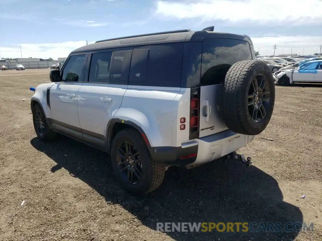 3 Photograph of a damaged car SALEP7RU7M2034567 LAND ROVER DEFENDER 2021