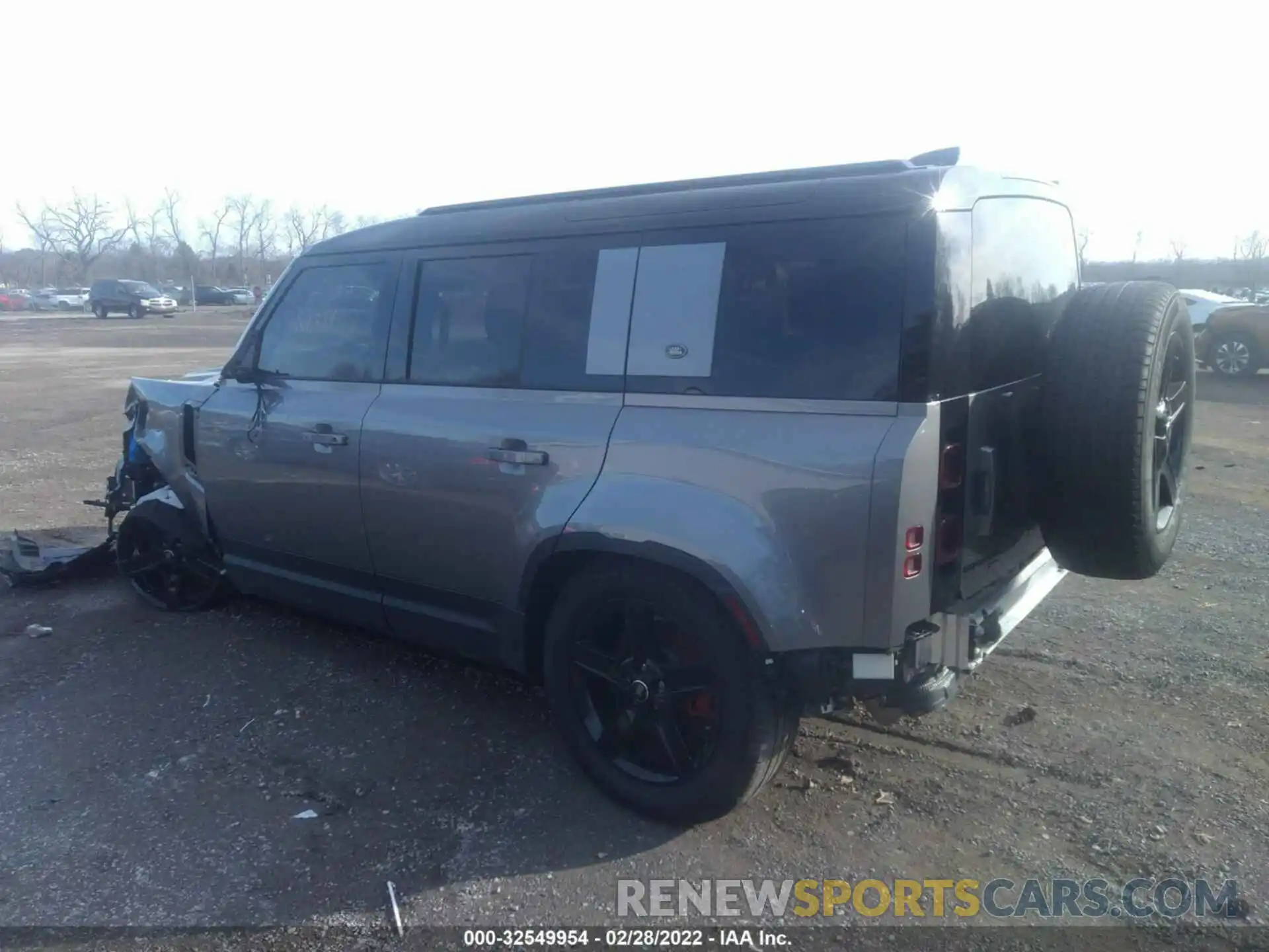 3 Фотография поврежденного автомобиля SALEP7RU7M2035105 LAND ROVER DEFENDER 2021