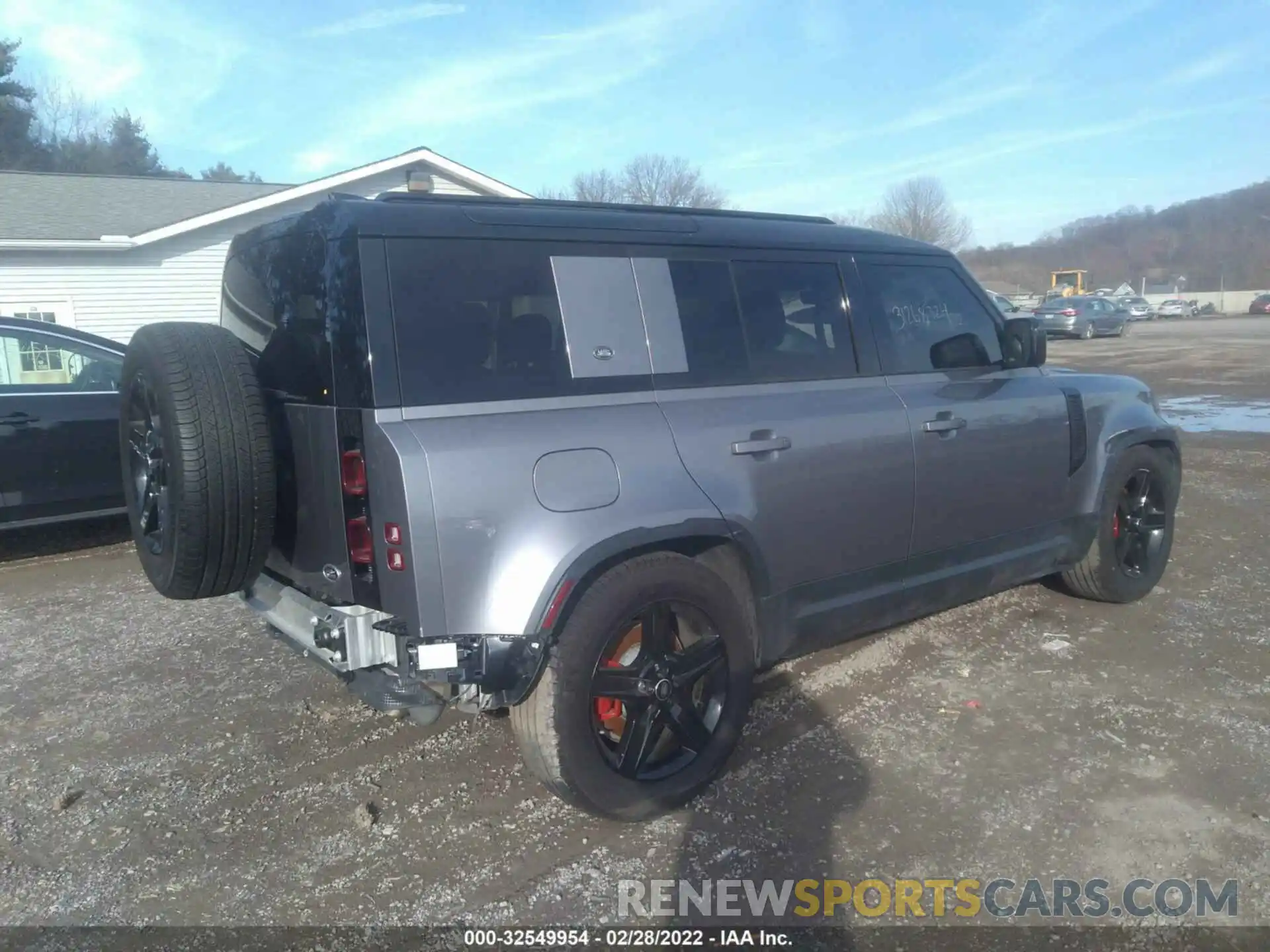 4 Photograph of a damaged car SALEP7RU7M2035105 LAND ROVER DEFENDER 2021