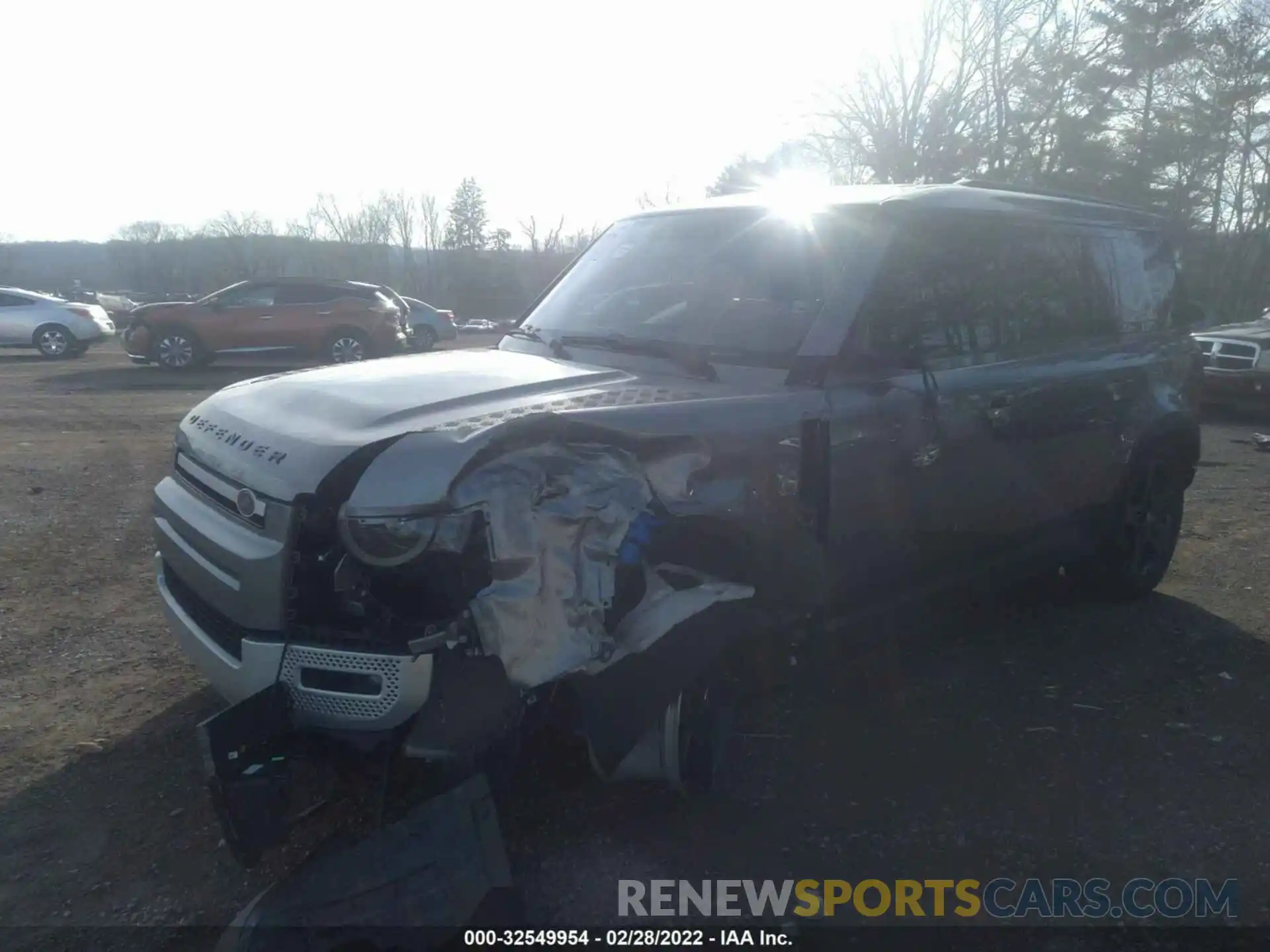 6 Photograph of a damaged car SALEP7RU7M2035105 LAND ROVER DEFENDER 2021