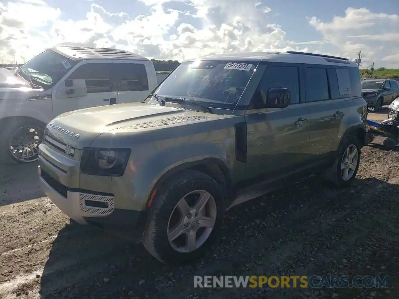 2 Photograph of a damaged car SALEP7RU7M2052907 LAND ROVER DEFENDER 2021