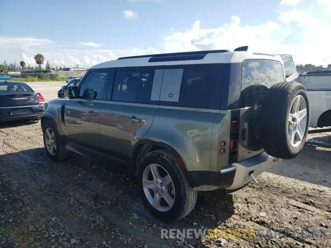 3 Photograph of a damaged car SALEP7RU7M2052907 LAND ROVER DEFENDER 2021