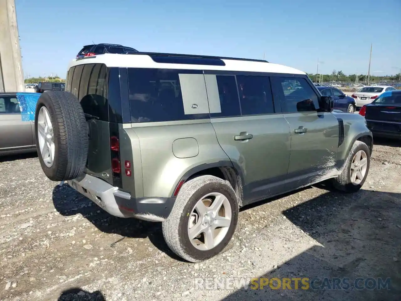 4 Photograph of a damaged car SALEP7RU7M2052907 LAND ROVER DEFENDER 2021