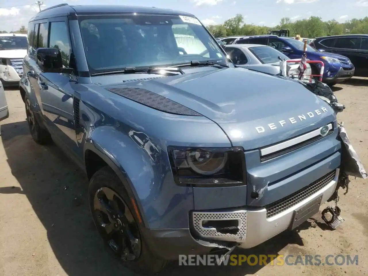 1 Photograph of a damaged car SALEP7RU9M2044470 LAND ROVER DEFENDER 2021