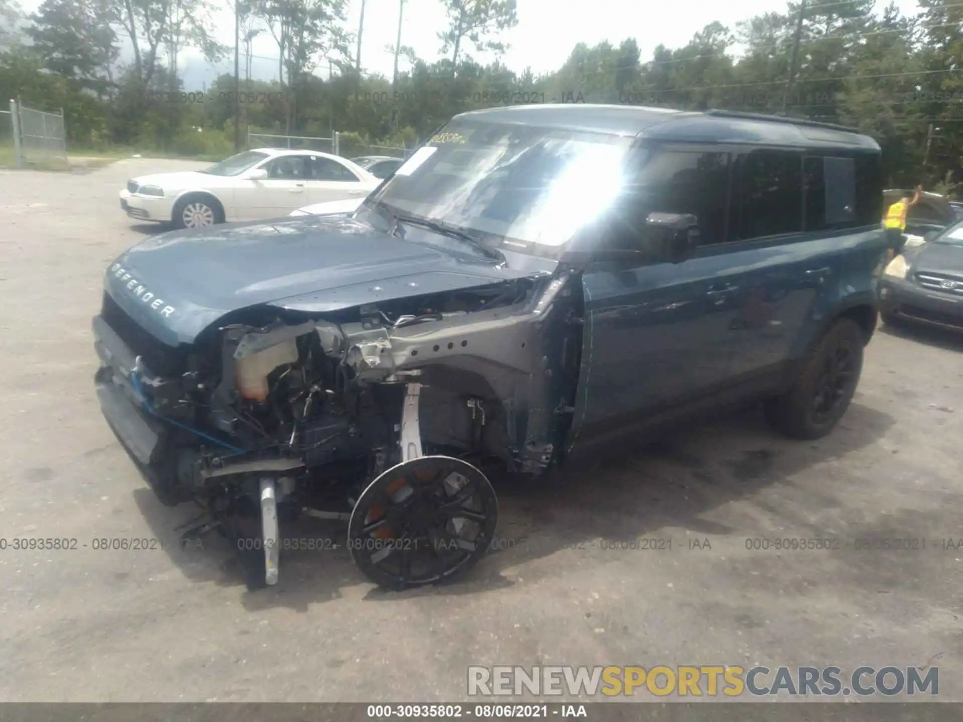 2 Photograph of a damaged car SALEP7RU9M2048826 LAND ROVER DEFENDER 2021