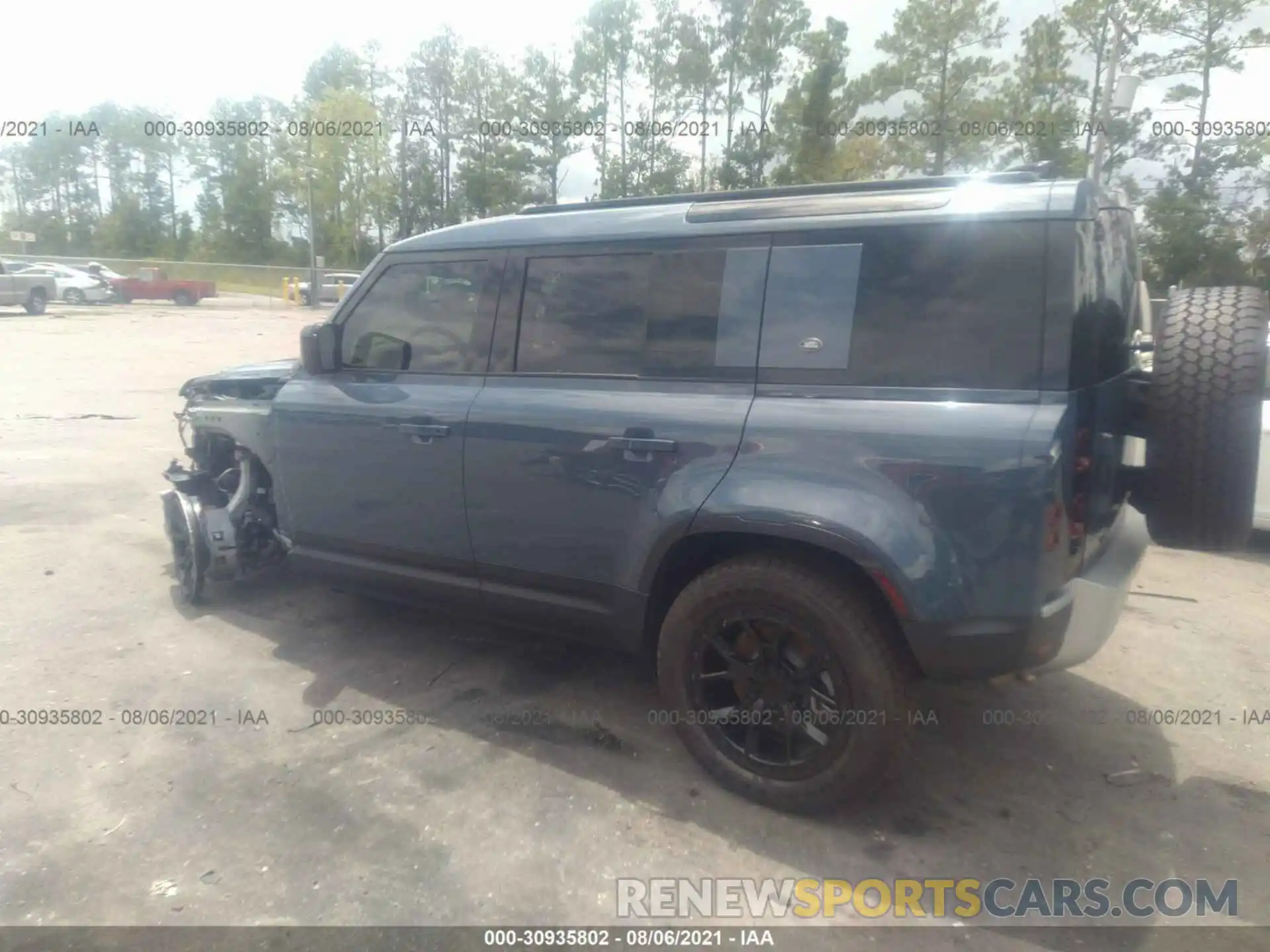 3 Photograph of a damaged car SALEP7RU9M2048826 LAND ROVER DEFENDER 2021