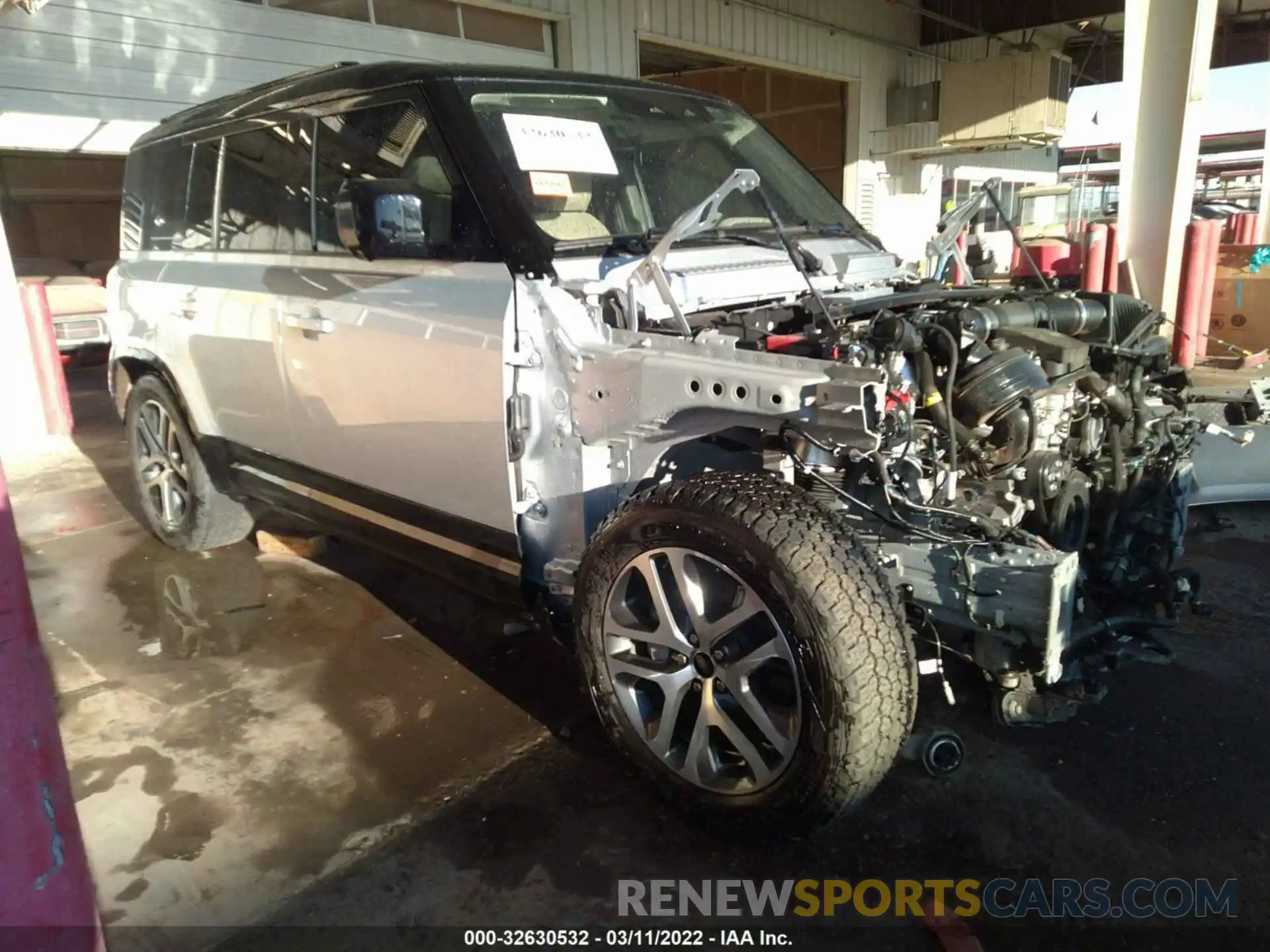 1 Photograph of a damaged car SALEPERU4M2039245 LAND ROVER DEFENDER 2021