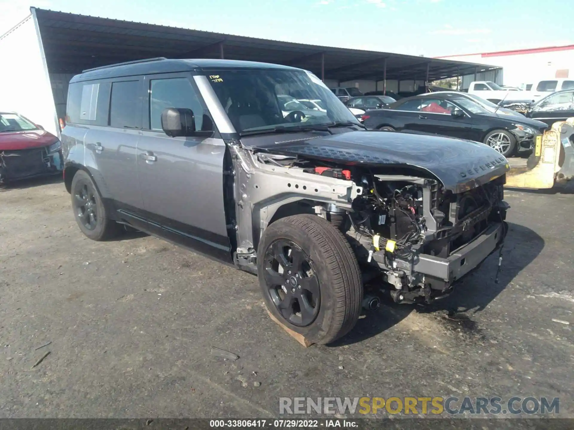 1 Photograph of a damaged car SALE3ERU0N2088231 LAND ROVER DEFENDER 2022