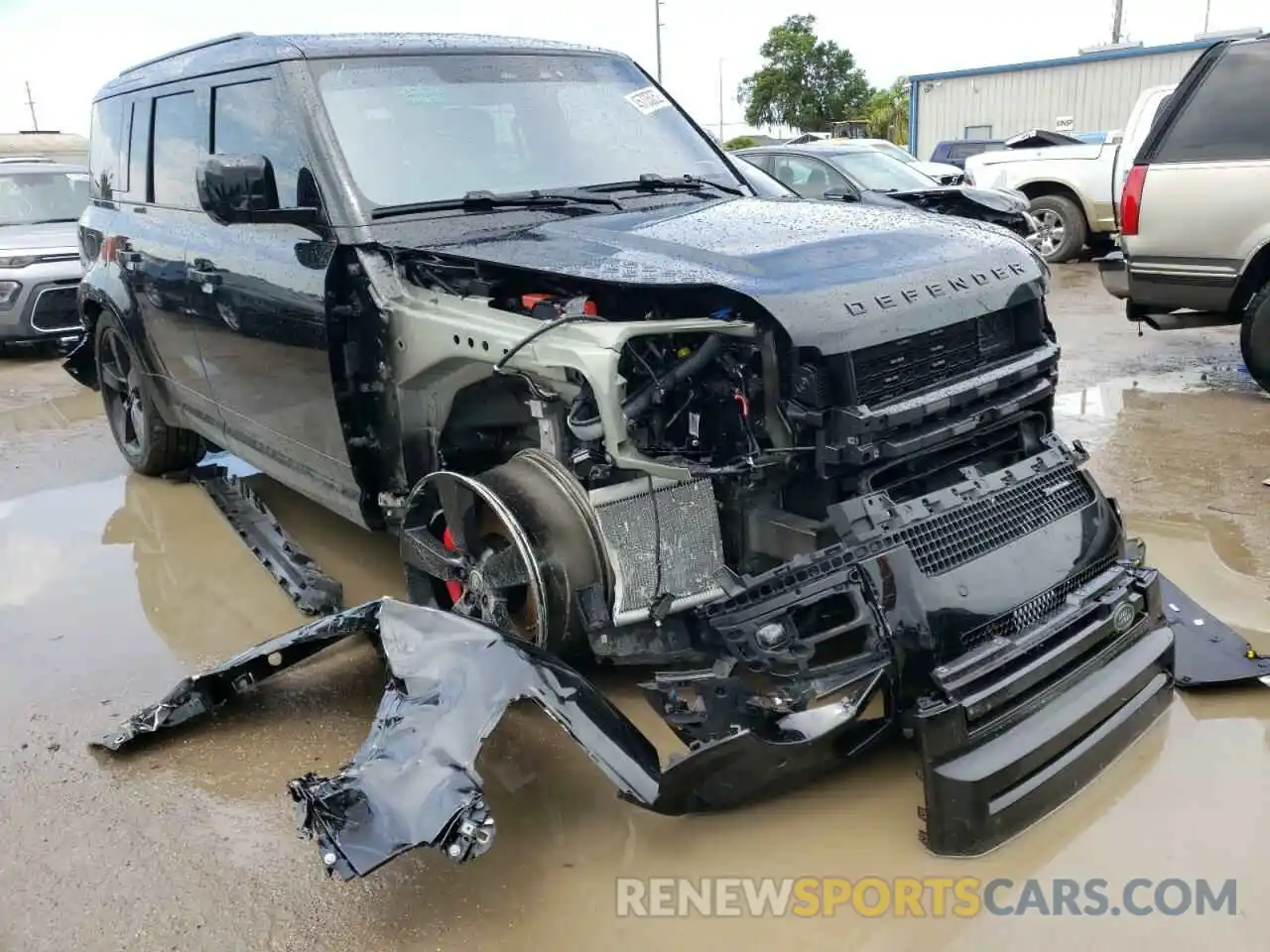 1 Photograph of a damaged car SALE3ERU7N2095306 LAND ROVER DEFENDER 2022