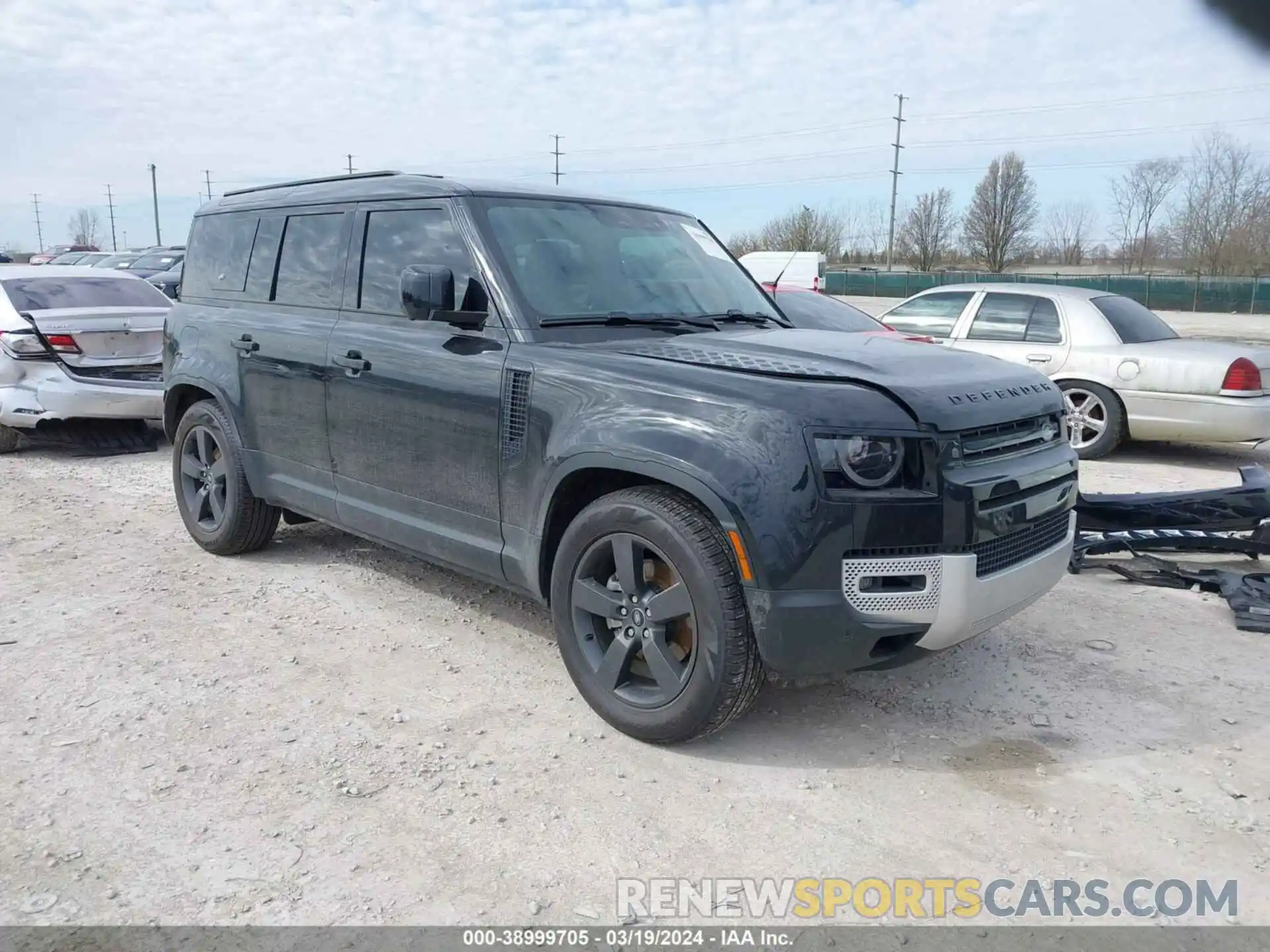 1 Photograph of a damaged car SALEJ7RX1N2066704 LAND ROVER DEFENDER 2022