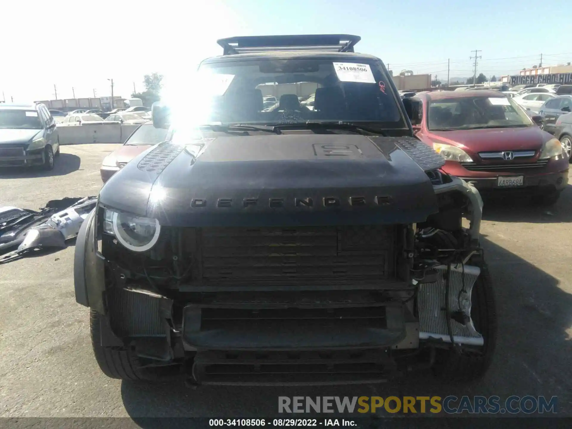 6 Photograph of a damaged car SALEJ7RX2N2099131 LAND ROVER DEFENDER 2022