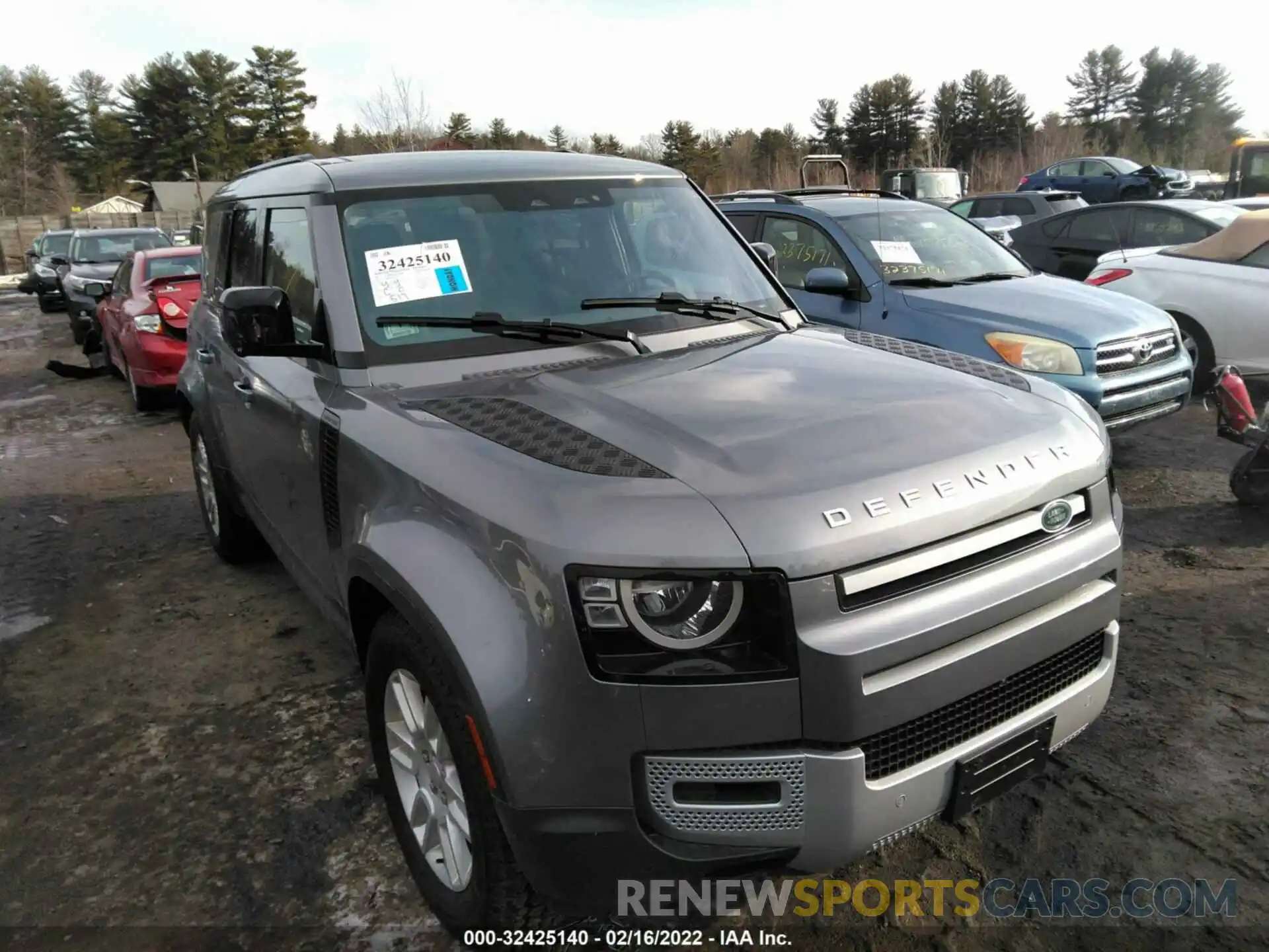 1 Photograph of a damaged car SALEJERX6N2095524 LAND ROVER DEFENDER 2022