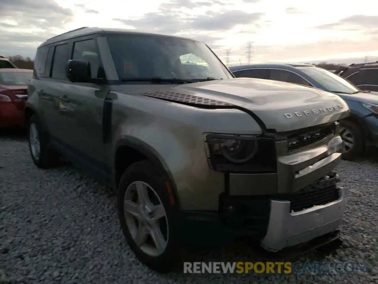 1 Photograph of a damaged car SALEP7RU8N2065554 LAND ROVER DEFENDER 2022