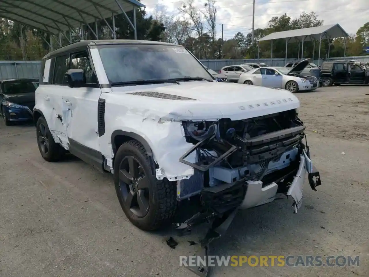 1 Photograph of a damaged car SALEP7RU8N2084394 LAND ROVER DEFENDER 2022