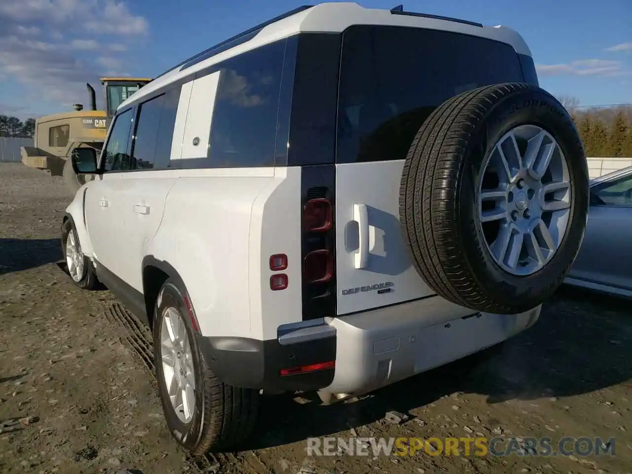 3 Photograph of a damaged car SALEP7RU8N2088719 LAND ROVER DEFENDER 2022