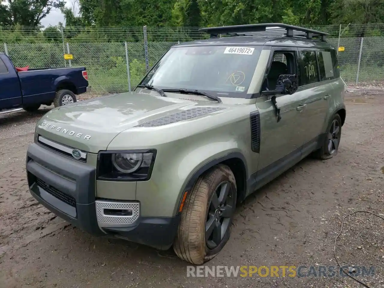 2 Photograph of a damaged car SALEP7RU9N2063943 LAND ROVER DEFENDER 2022