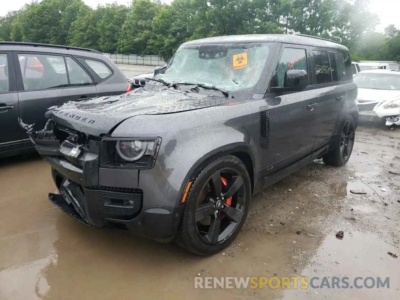 2 Photograph of a damaged car SALEX7RU3N2094878 LAND ROVER DEFENDER 2022