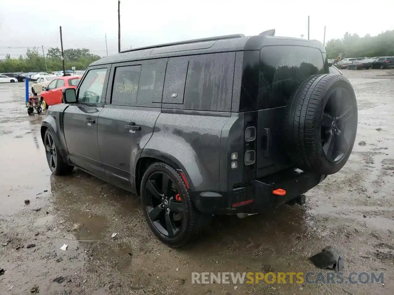 3 Photograph of a damaged car SALEX7RU3N2094878 LAND ROVER DEFENDER 2022