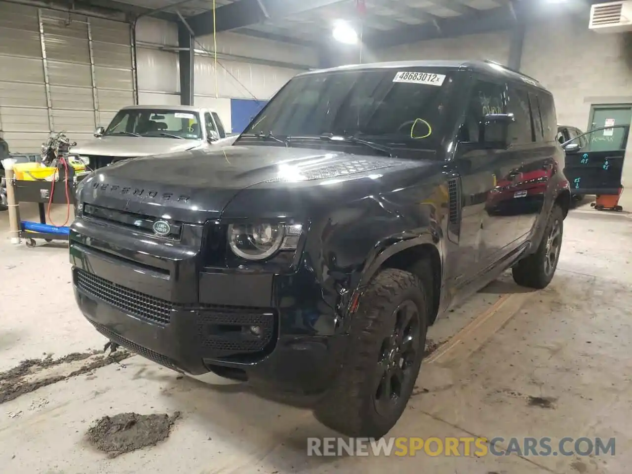 2 Photograph of a damaged car SALEXERU7N2067266 LAND ROVER DEFENDER 2022