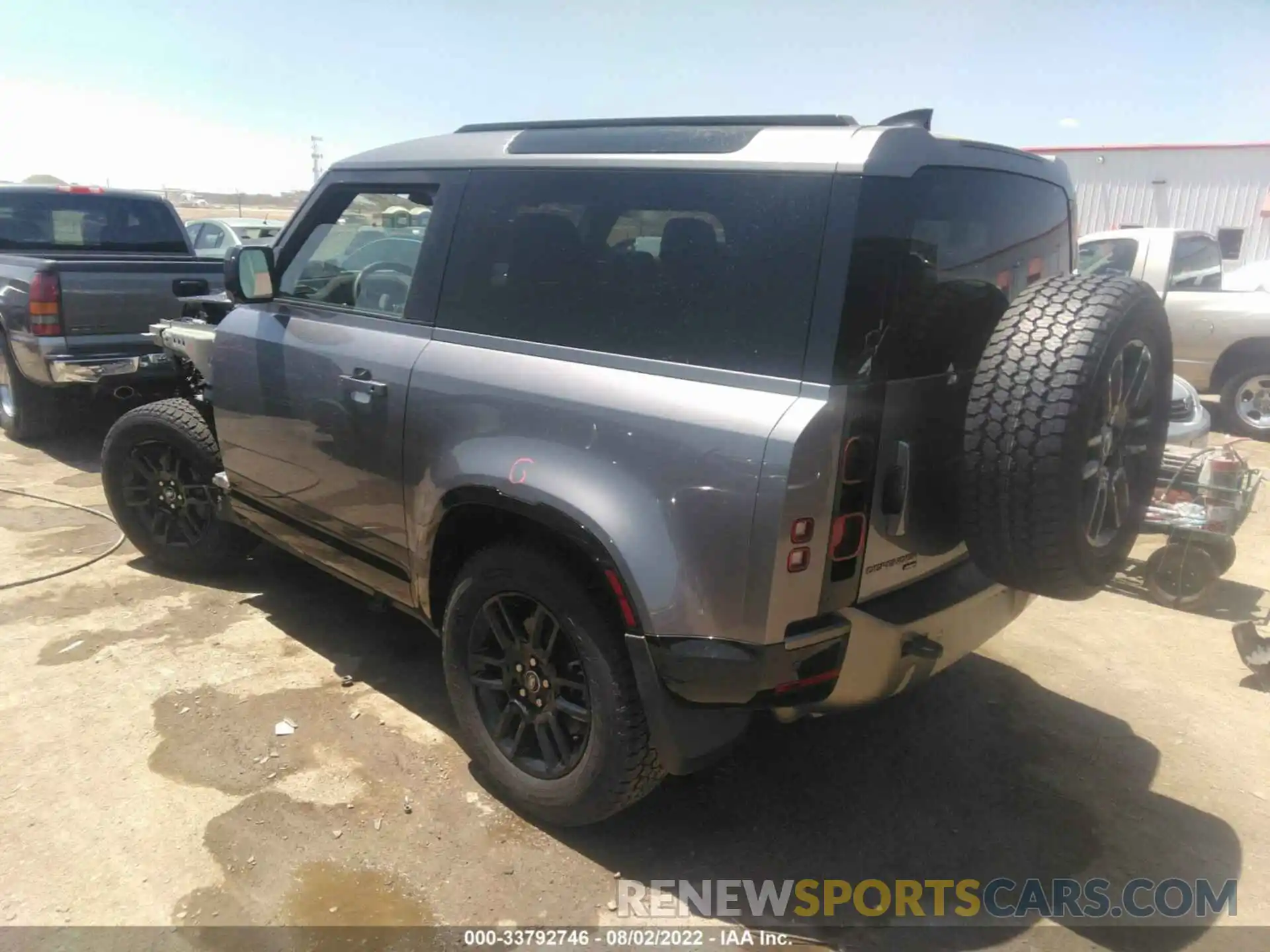 3 Photograph of a damaged car SALEY6RU6N2068850 LAND ROVER DEFENDER 2022