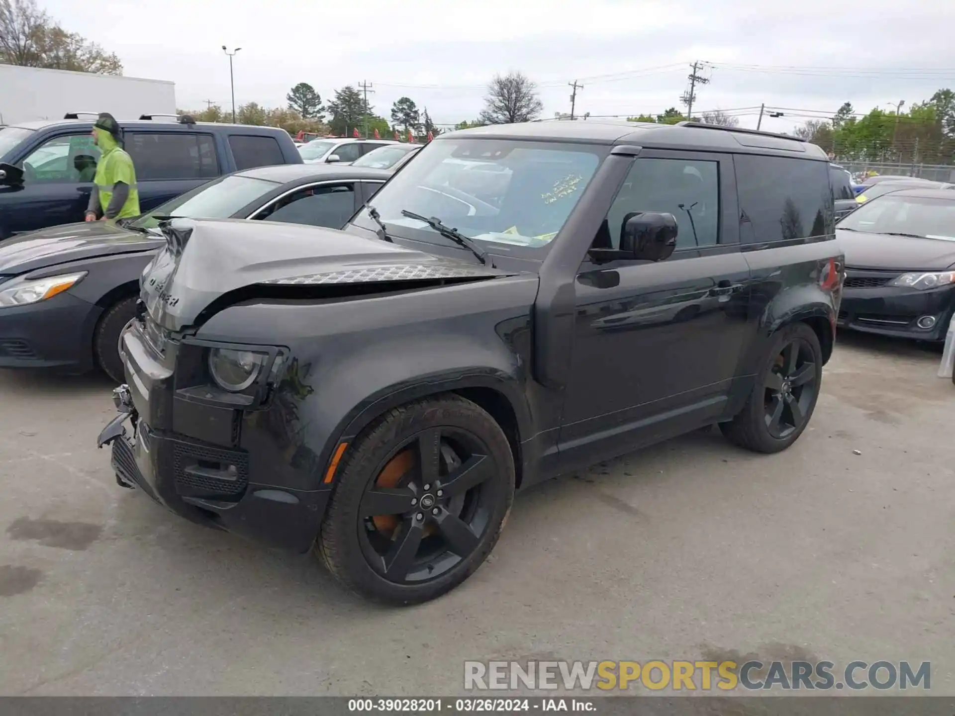 2 Photograph of a damaged car SALEY6RUXN2095923 LAND ROVER DEFENDER 2022