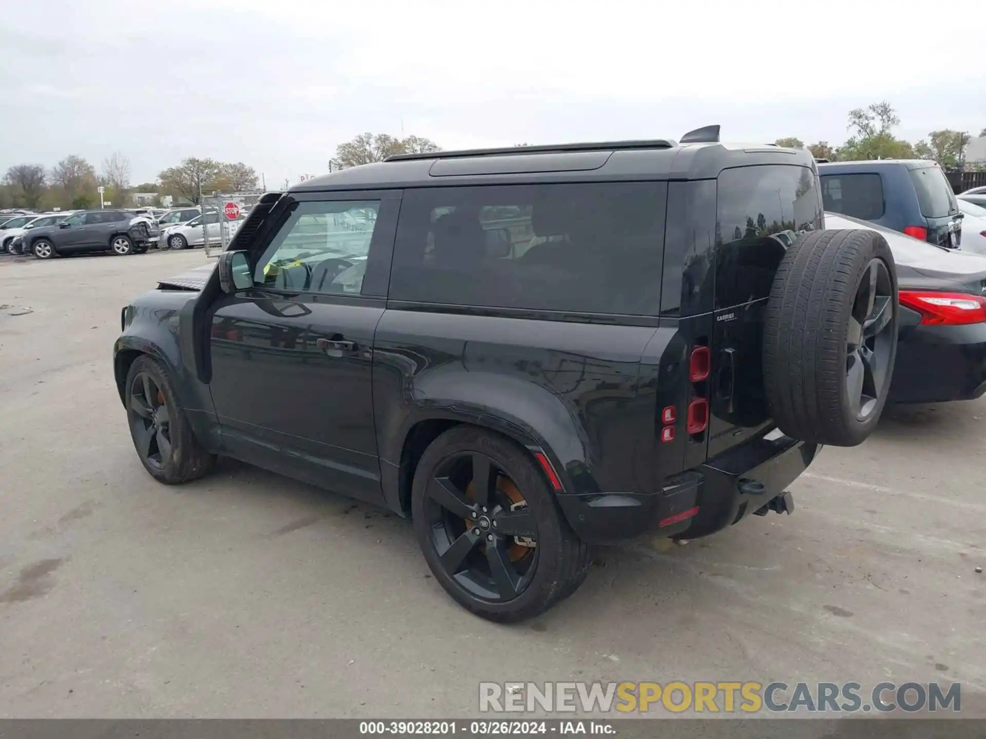 3 Photograph of a damaged car SALEY6RUXN2095923 LAND ROVER DEFENDER 2022