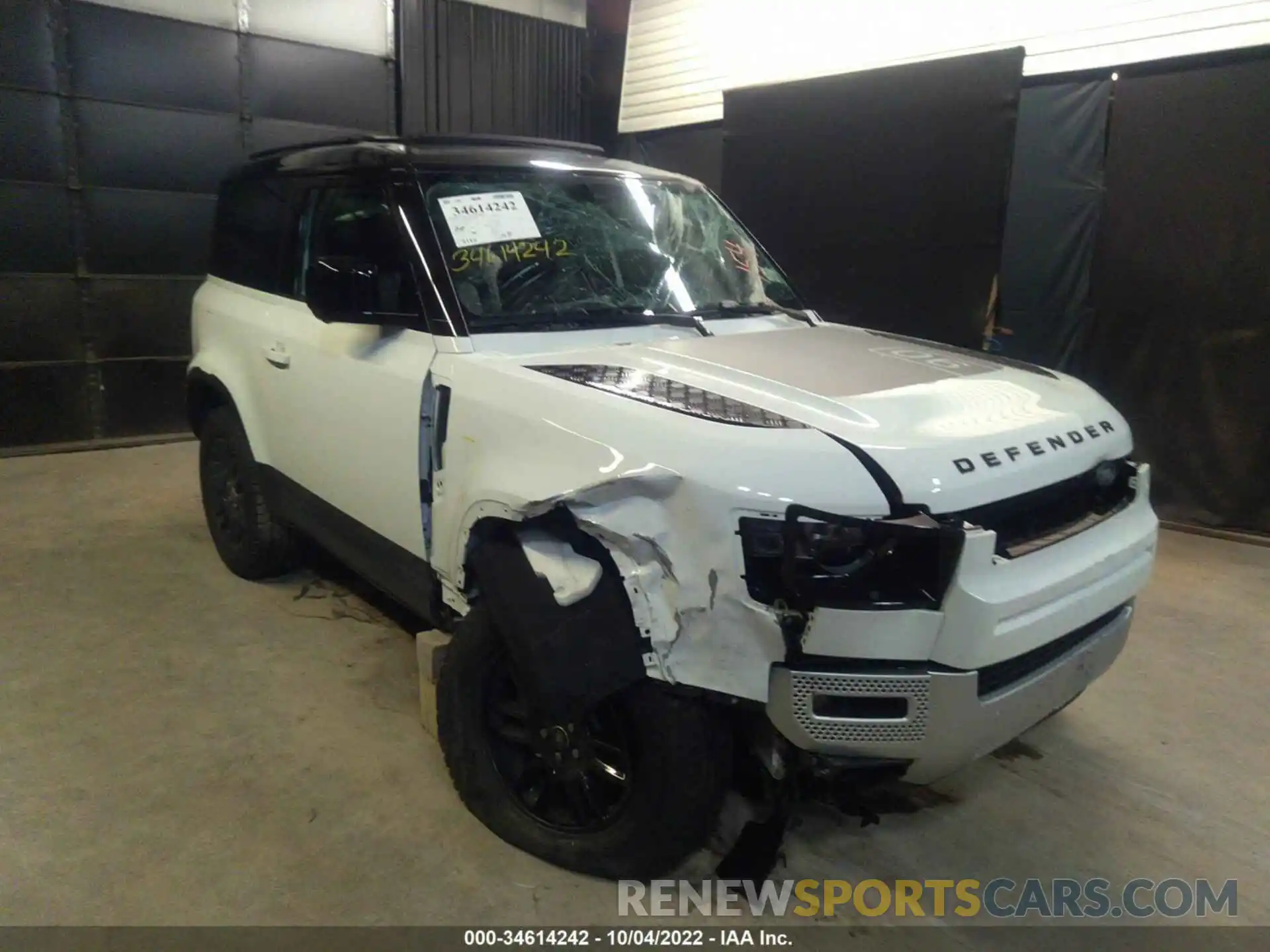 1 Photograph of a damaged car SALEP6EU9P2113694 LAND ROVER DEFENDER 2023