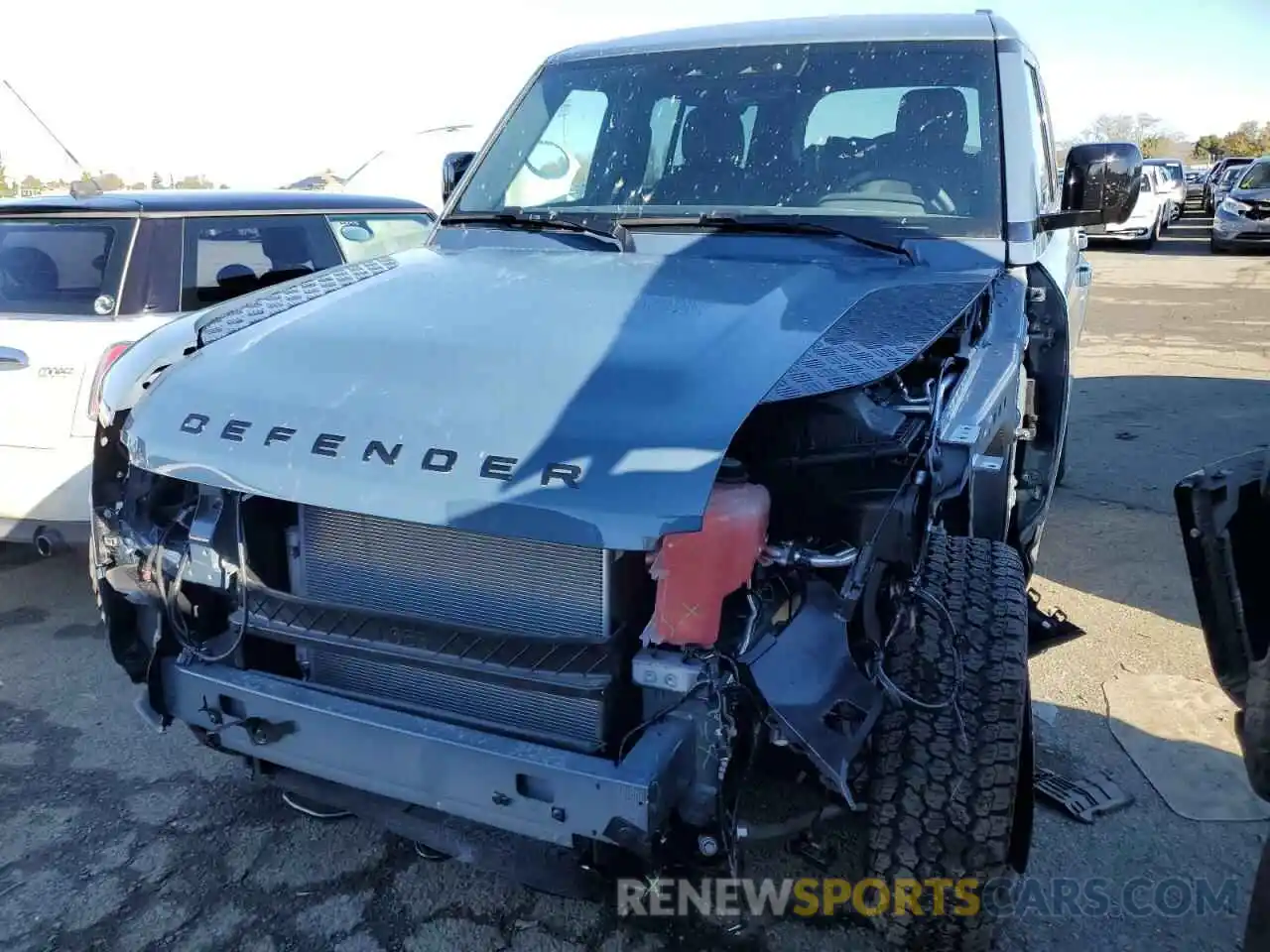 1 Photograph of a damaged car SALEJEEX7R2250450 LAND ROVER DEFENDER 2024