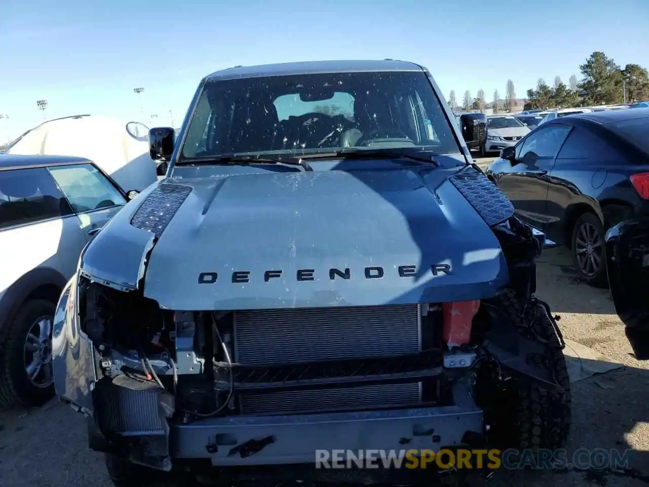 5 Photograph of a damaged car SALEJEEX7R2250450 LAND ROVER DEFENDER 2024