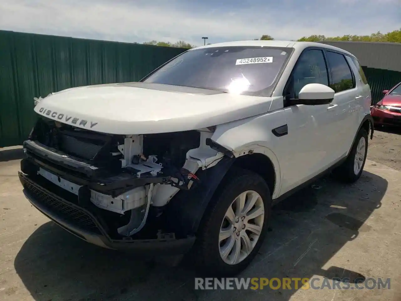 2 Photograph of a damaged car SALCP2FX0KH786551 LAND ROVER DISCOVERY 2019