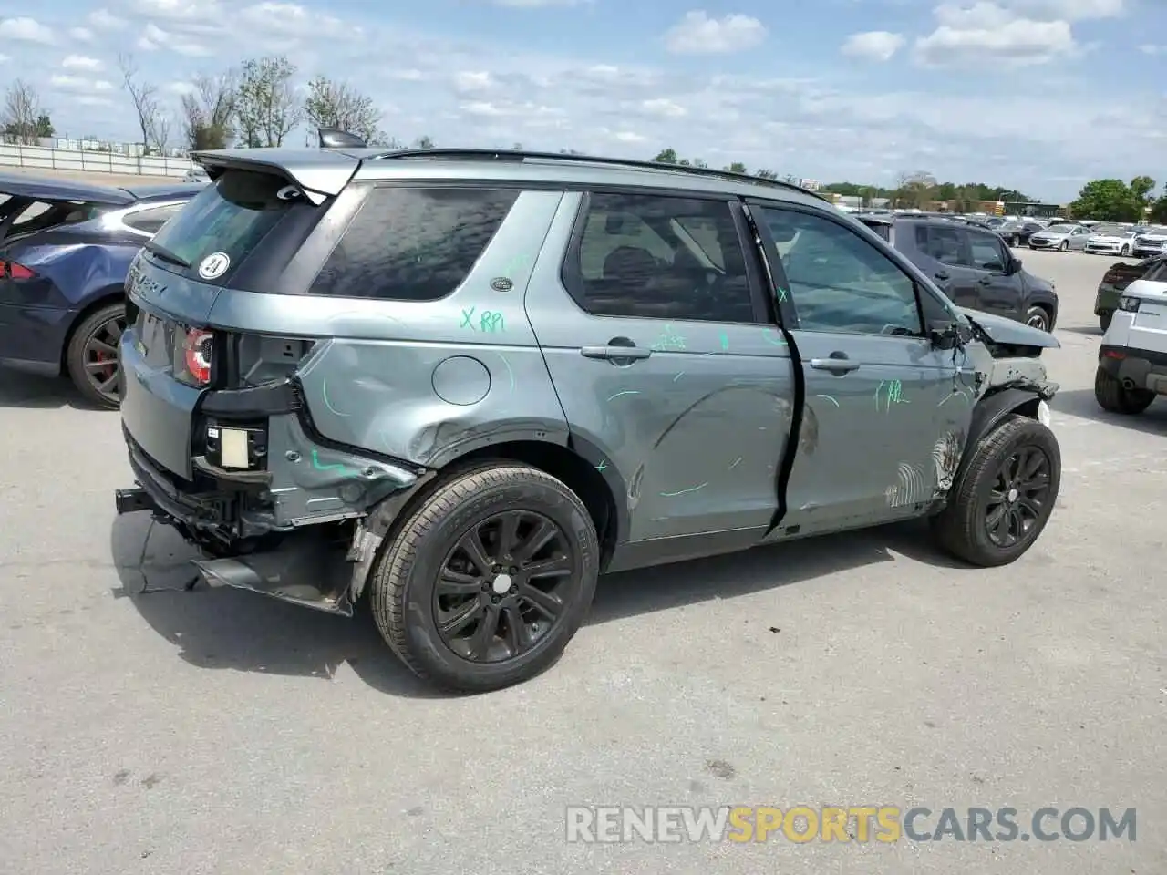 3 Photograph of a damaged car SALCP2FX0KH793094 LAND ROVER DISCOVERY 2019