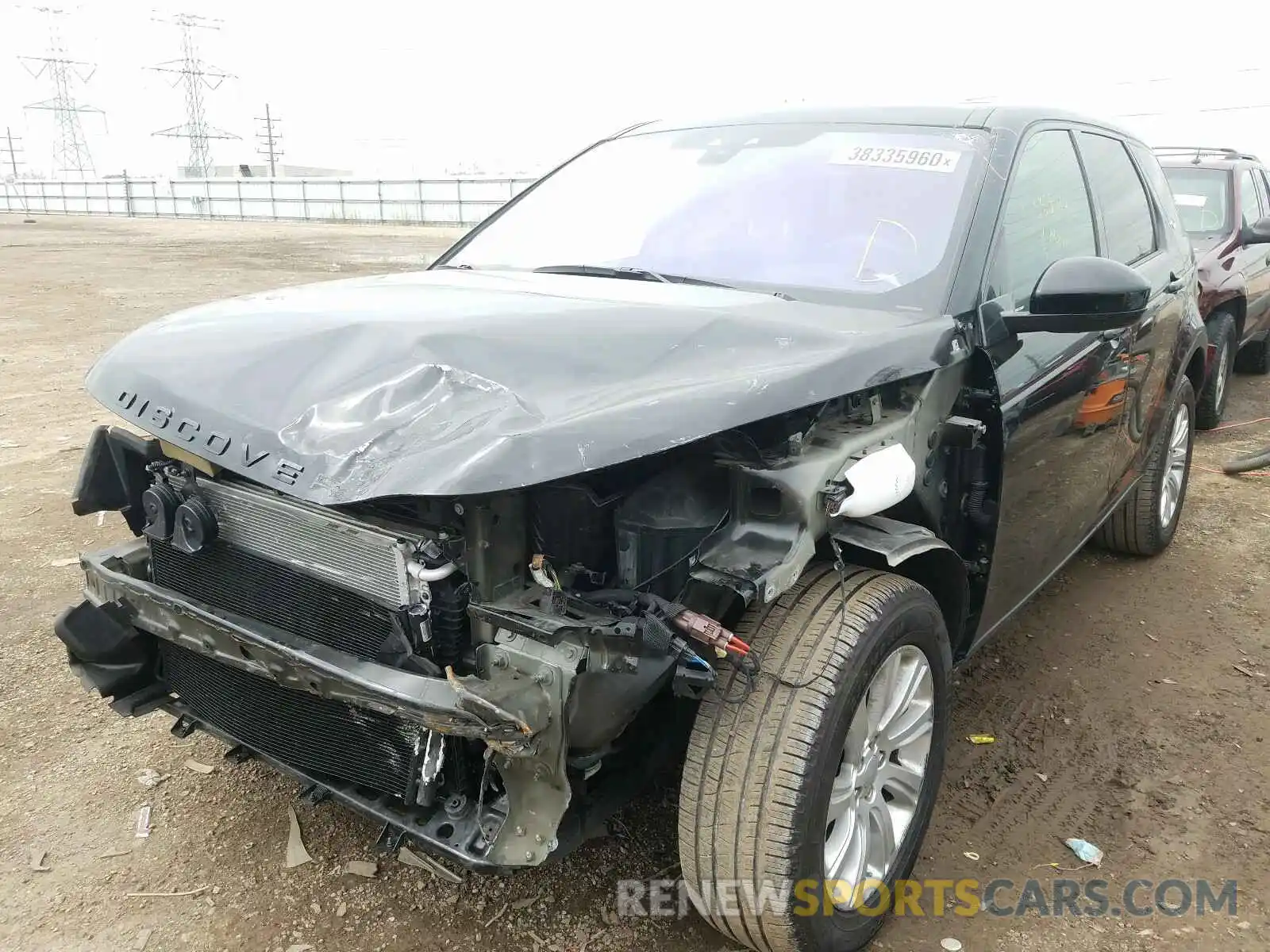 2 Photograph of a damaged car SALCP2FX1KH788566 LAND ROVER DISCOVERY 2019