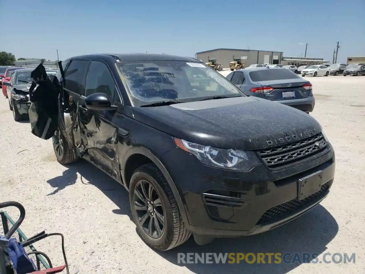 1 Photograph of a damaged car SALCP2FX1KH800411 LAND ROVER DISCOVERY 2019