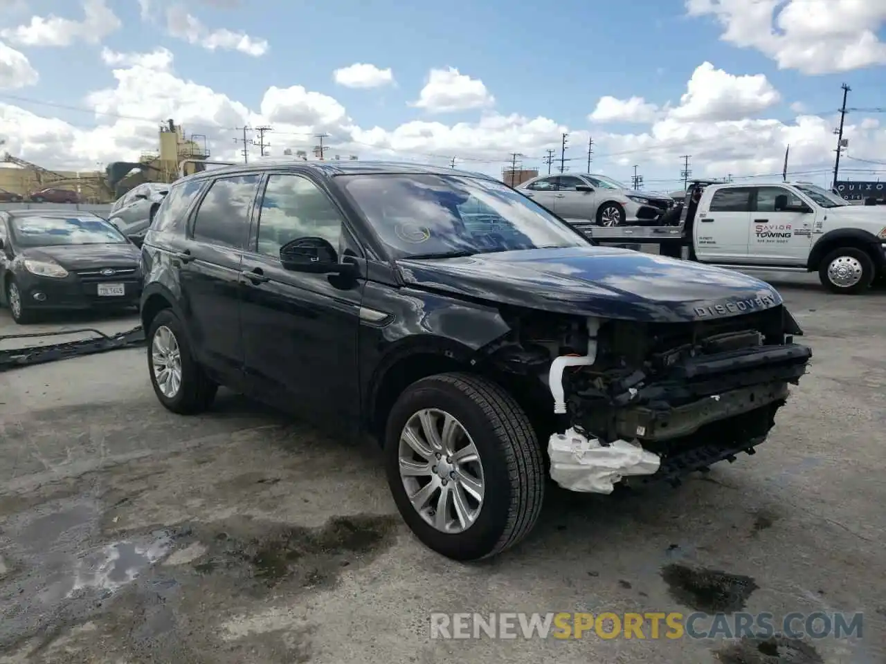 1 Photograph of a damaged car SALCP2FX4KH810589 LAND ROVER DISCOVERY 2019