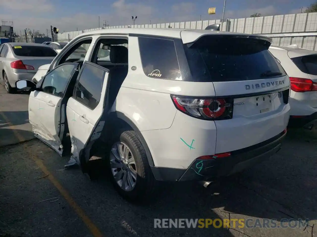 3 Photograph of a damaged car SALCP2FX5KH823724 LAND ROVER DISCOVERY 2019