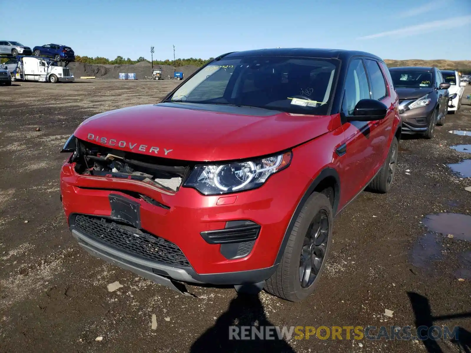 2 Фотография поврежденного автомобиля SALCP2FX6KH821819 LAND ROVER DISCOVERY 2019