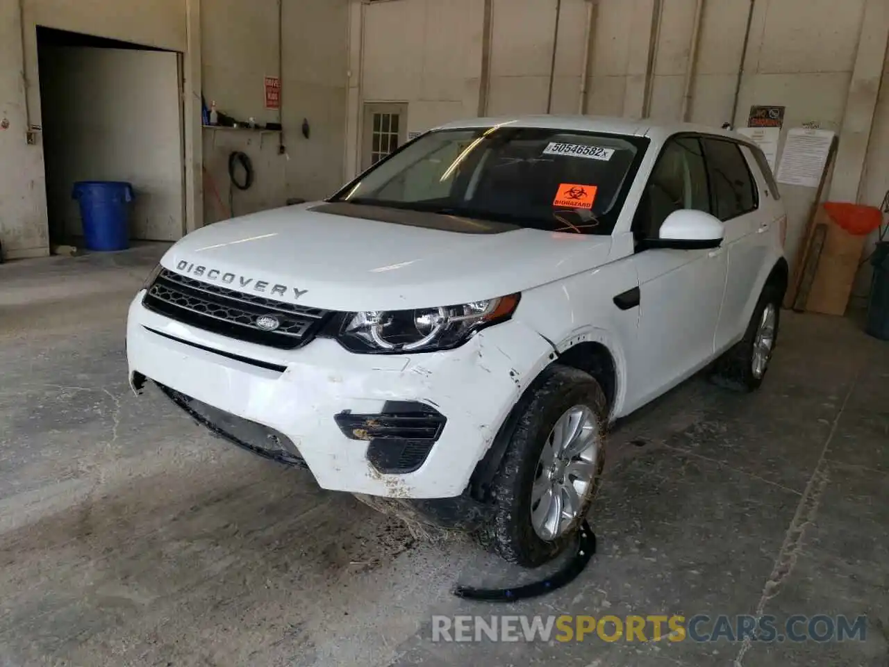 2 Фотография поврежденного автомобиля SALCP2FX8KH811258 LAND ROVER DISCOVERY 2019