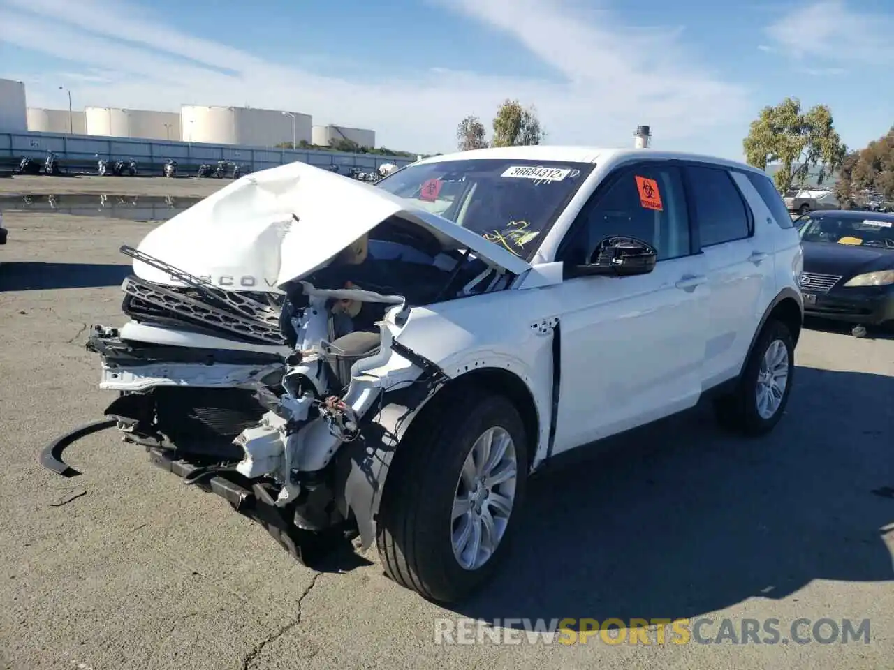 2 Photograph of a damaged car SALCP2FX8KH818582 LAND ROVER DISCOVERY 2019