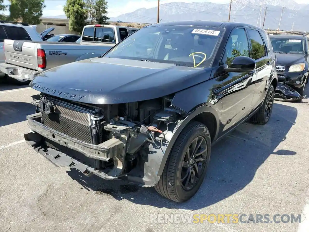 2 Photograph of a damaged car SALCP2FX9KH802343 LAND ROVER DISCOVERY 2019