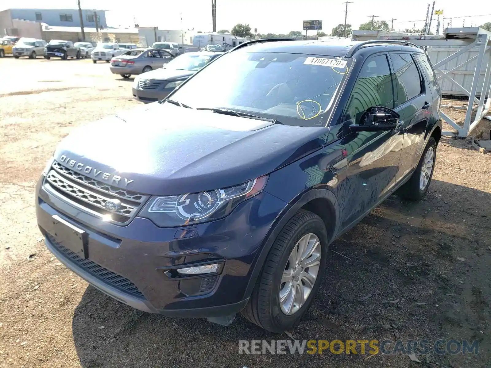 2 Photograph of a damaged car SALCP2FXXKH800097 LAND ROVER DISCOVERY 2019