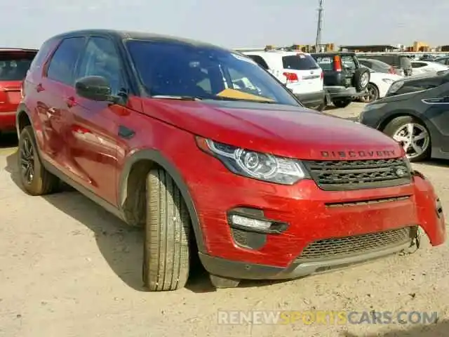 1 Photograph of a damaged car SALCR2FX0KH794787 LAND ROVER DISCOVERY 2019