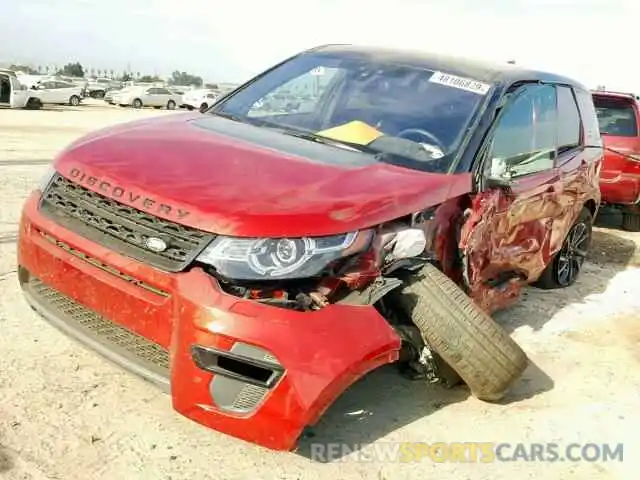 2 Photograph of a damaged car SALCR2FX0KH794787 LAND ROVER DISCOVERY 2019