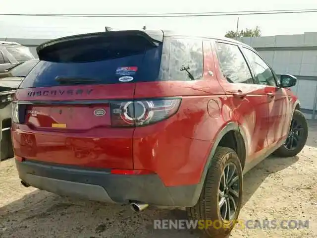 4 Photograph of a damaged car SALCR2FX0KH794787 LAND ROVER DISCOVERY 2019