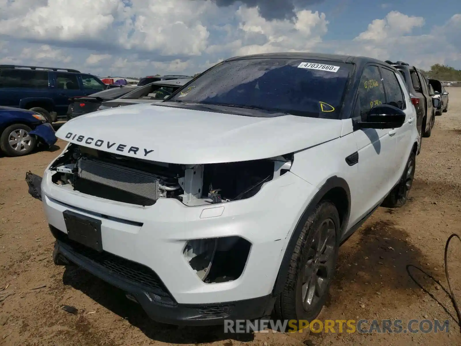 2 Photograph of a damaged car SALCR2FX1KH818367 LAND ROVER DISCOVERY 2019