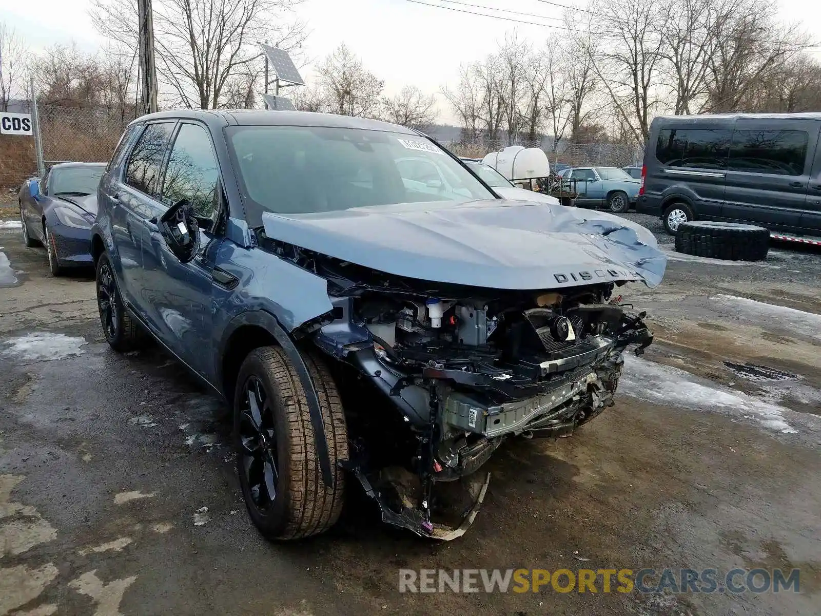 1 Photograph of a damaged car SALCR2FX1KH826694 LAND ROVER DISCOVERY 2019