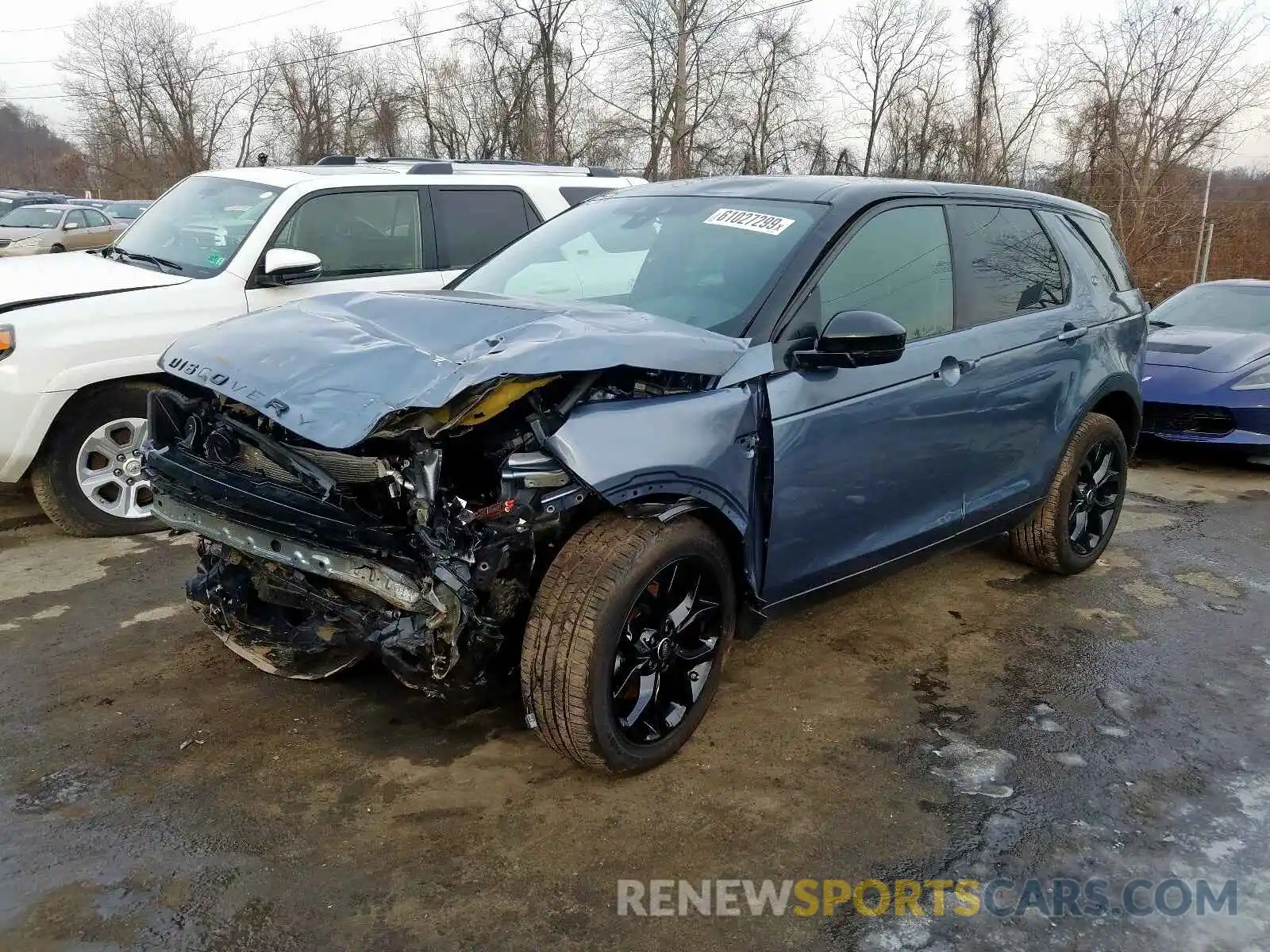 2 Photograph of a damaged car SALCR2FX1KH826694 LAND ROVER DISCOVERY 2019