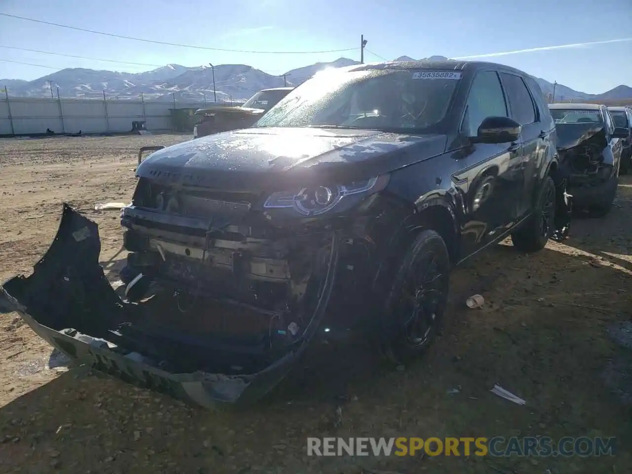 2 Photograph of a damaged car SALCR2FX2KH808124 LAND ROVER DISCOVERY 2019