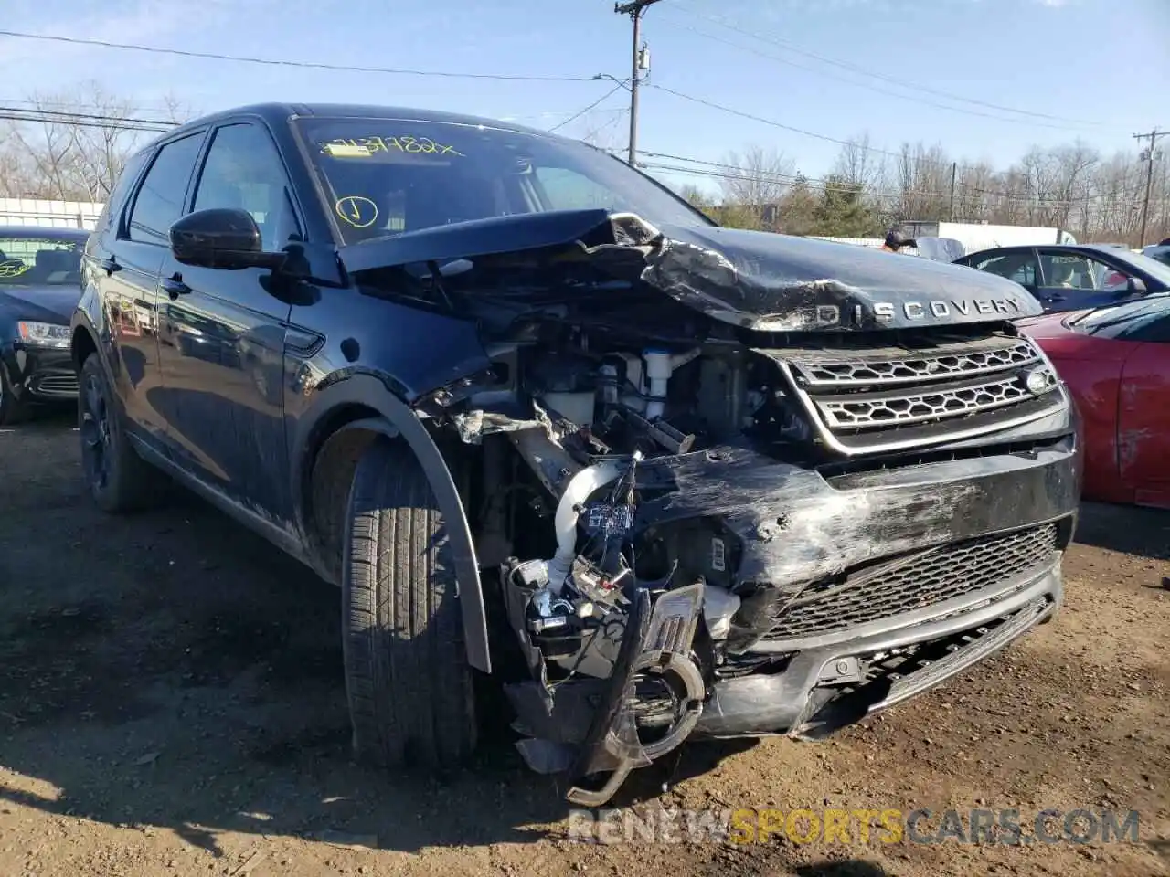 1 Photograph of a damaged car SALCR2FX2KH821469 LAND ROVER DISCOVERY 2019